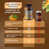 Usine OEM ODM GMP, capsules à base de plantes en marque privée, capsules de compléments alimentaires à base de plantes personnalisées, capsules d'extrait de plantes naturelles en vrac