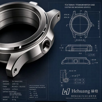 Services d'usinage du titane : Fabrication sur mesure de boîtiers de montres, maillons de montres et branches/montures de lunettes en titane selon les plans fournis