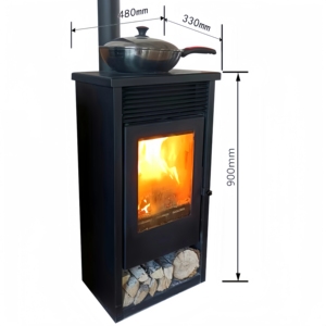<span class=keywords><strong>Chimenea</strong></span> Vertical con Ventana de Observación y Espacio de Almacenamiento, OEM/ODM, Aprobada por CE/RoHS, <span class=keywords><strong>Chimenea</strong></span> de Leña y Pellets - Product Image 5