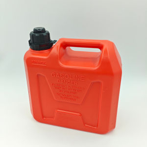 Jerrycan HDPE <span class=keywords><strong>rouge</strong></span> de haute qualité 5L en plastique durable avec réservoir d'<span class=keywords><strong>essence</strong></span> à bec verseur - Product Image 2