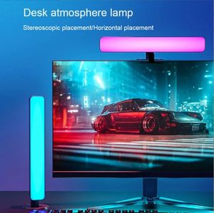 Music Sync LED Night <b>Light</b> <b>Bars</b> RGB Atmosphere Lamp With Remote Control for Gaming TV Bedroom Decoration Desktop Lamp - Product Image 5