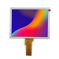 Panneau d'affichage lcd 8 pouces TFT, 800x600, 10 pièces, EJ080NA-05B
