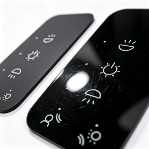 Panneau de commande tactile personnalisé OEM pour climatiseur, écran en verre, interrupteur à membrane, découpe d'écran adhésif en PC/PVC acrylique - Product Image 6