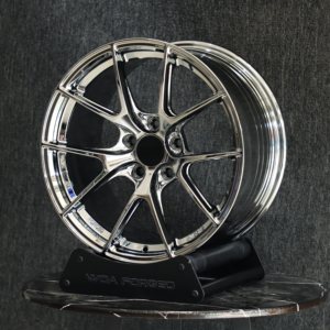 Cerchi Forgiati VS5RS Triple Chrome con Finitura Lavorata a <span class=keywords><strong>Macchina</strong></span>, 18 19 20 21 Pollici, 5 Razze a Y, Deep Dish, Leggeri, 5x114.3 5x120 per F20 M3 - Product Image 3