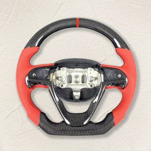 <span class=keywords><strong>Volante</strong></span> de Fibra de Carbono, Accesorios para Automóviles <span class=keywords><strong>Jeep</strong></span> Grand <span class=keywords><strong>Cherokee</strong></span>, <span class=keywords><strong>Volante</strong></span> de Cuero Modificado de Alta Calidad Personalizado - Product Image 1
