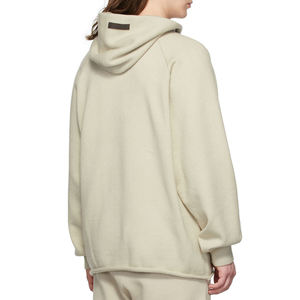 Sweat-shirt pour homme en molleton uni sur mesure en gros, style décontracté de rue, lourd, épaules tombantes, surdimensionné - Product Image 3