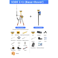 2025 Hot Hi Target V300 Équipement d'instrument d'arpentage Tondeuse à gazon d'occasion Stonex M300 Prix Chc Navigation électrique 300 Gnss Rtk Gps