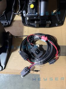 HeySea Nouveau Kit de Plaque de Commande Électrique Hydraulique (Inclinaison et Trim) pour Moteurs Hors-Bord 2 Cylindres 2.5HP 3HP 4HP 5HP Rénovation/Mise à Niveau - Product Image 6