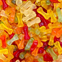 Bonbons gélifiés en gros en forme d'orange, saveur douce et acidulée, saveur fruitée douce