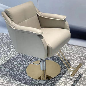 Poltrona da Salone Moderna per Parrucchieri in Ecopelle, con Sollevamento Idraulico, Tonalità Terra, per <span class=keywords><strong>Donna</strong></span> - Product Image 3