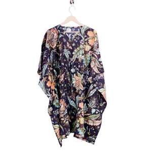 Nouvel Arrivage : Kaftan en Coton de Haute Qualité pour Femme, Imprimé Indien, Style Ample, Doux et Écologique, Tenue Décontractée d'Été, Prix de Gros - Product Image 5