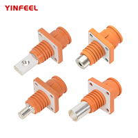 Connecteur de stockage d'énergie 150A 200A 250A en cuivre plaqué argent 1000V, borne de câblage rapide traversant le mur pour batterie de nouvelle énergie