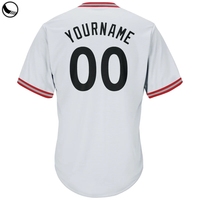 Nom d'équipe sublimé personnalisé Logo numéro impression sport Softball uniforme vestes chemises femmes hommes maillots de Baseball