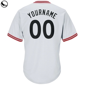 Nom d'équipe sublimé personnalisé Logo numéro impression sport Softball uniforme vestes chemises femmes hommes maillots de Baseball - Product Image 5