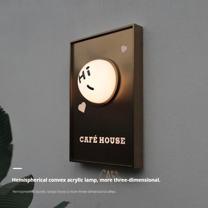 Caja de Luz de Proyección con Borde Cóncavo de Titanio Chapado en Oro Cepillado, 5000 Lúmenes, Alto Brillo, LED Rectangular Impermeable para Colgar - Product Image 5