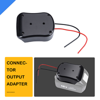 Adaptateur de batterie pour outils électriques DIY avec connecteur de fil 14AWG pour la série de batteries Mak Tas 18v BL1830 BL1850 BL1860