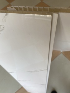 Panel de Pared Brillante Color Mármol Blanco Clásico de 250 mm de Ancho, Techo de PVC <span class=keywords><strong>para</strong></span> <span class=keywords><strong>Cocina</strong></span> y Baño - Product Image 3