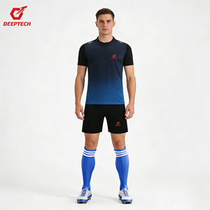 ชุดเสื้อฟุตบอลสำหรับผู้ชายชุดทีมระบายอากาศแห้งเร็วชุดฝึกฟุตบอลสำหรับผู้ใหญ่สหรัฐอเมริกา - Product Image 1