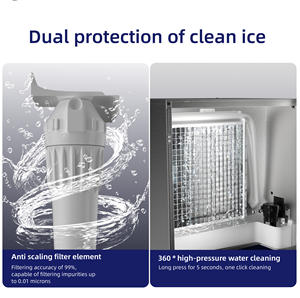 Naixer Machine commerciale de fabrication de glaçons pour whisky de grande capacité 150 kilos 180kg par jour Machine à glace pour <span class=keywords><strong>café</strong></span> - Product Image 6