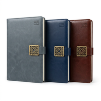 Carnet de notes à couverture rigide en cuir texturé personnalisé, résistant aux rayures, pour l'organisation quotidienne des agendas des cadres