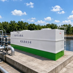 Equipo de Tratamiento de Aguas Residuales Nuevo y Usado Personalizado, Bomba de Membrana de Acero Inoxidable MBBR MBR para Tratamiento de Agua en Granjas e Industrias - Product Image 1