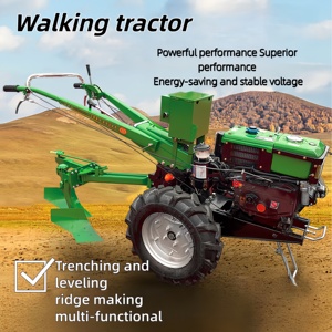 Trattore Agricolo a Due Ruote con Aratro a Disco <span class=keywords><strong>per</strong></span> la Coltivazione del Terreno - Product Image 5