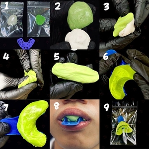 <span class=keywords><strong>Grillz</strong></span> à dents de haute qualité Grilles normales simples 925 ruban Hiphop <span class=keywords><strong>Grillz</strong></span> rempli d'or 18 carats <span class=keywords><strong>Grillz</strong></span> personnalisé pour les dents - Product Image 4