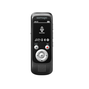 Gran oferta grabadora de Audio portátil recargable activada por voz con auriculares para reuniones y grabación telefónica - Product Image 2
