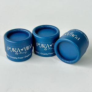 Cilindro de suero para ojos reciclable, tarro de papel, lápiz labial personalizado, embalaje de cartón, bálsamo labial de grado alimenticio, tubo de papel redondo a prueba de aceite - Product Image 4
