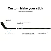 Bâton de hockey sur glace monobloc Panda Top Tournament de qualité aérospatiale, en fibre de carbone multi-coupes, spécialement conçu pour les joueuses, différentes tailles