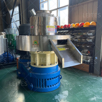 Machine à granulés de biomasse à haute productivité 220V, pour sciure de bois, paille, déchets de riz, herbe, fonctionnement facile