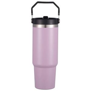 Handle Grip <b>Travel</b> Beverage Tumbler, 20oz Stainless Steel Insulated <b>Cup</b> for Car Coffee Office and Camping - Product Image 2