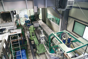 Ligne de produit de panneau composite en aluminium <span class=keywords><strong>FR</strong></span> B1 de haute classe en une étape dispositif de production nouvelle ligne de fabrication - Product Image 4