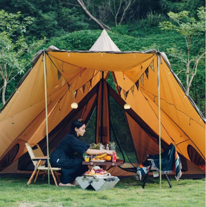 Luxury 4 Meter <strong>Tipi</strong> Tent Outdoor Large Glamping Camping <strong>Teepee</strong> Tent for Sale - Product Image 3