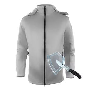 Camisa Chaqueta de Seguridad de Nivel B, Ligera, Transpirable, Unisex, Resistente a Salpicaduras, Color Gris, Envío Inmediato - Product Image 2