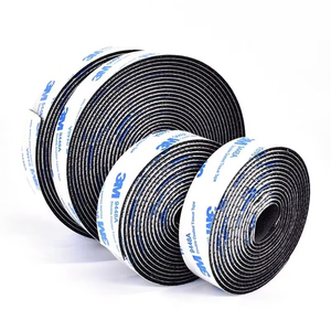 ナイロンポリエステルファスナーフックとループベルクロー強力な接着フックとループファスナーテープ生地接着ベルクロー - Product Image 2