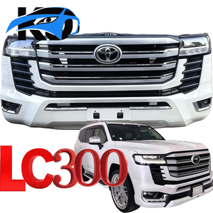 Pare-chocs d'origine 521196C920 521196C921, phare LED, radiateur, condenseur, ventilateur, grille avant pour Land Cruiser LC300 2024 à 2026 - Product Image 1