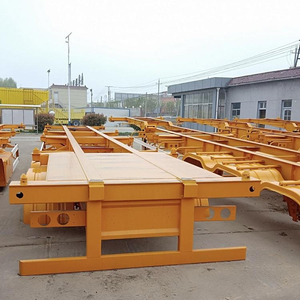 Semirremolque Esqueleto de 3 Ejes para Contenedores de Acero de 20 y 40 Pies, Capacidad de Carga de 60 Toneladas, ¡Venta Caliente! - Product Image 6