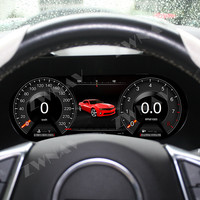 ZWNAV 1920*720 LCD Digital Cluster Virtual kokpit untuk Chevroler Camaro 2015-2023 Panel instrumen Speedometer layar dasbor