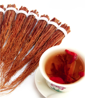 QINGCHUN Tranches d'extrait de poudre de racine de ginseng rouge fermenté rouge de qualité supérieure