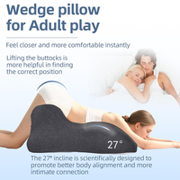 Bantal Kamasutra Busa Memori Premium Jiyimei YM-Q520 Anti-Selip untuk Posisi Tubuh di Kamar Tidur Dewasa