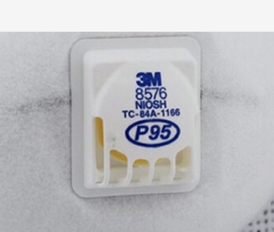 หน้ากากป้องกันฝุ่นละออง P95 8576CN 3เมตรแบบดั้งเดิมพร้อมวาล์วระบายความเย็นหน้ากากป้องกันน้ำมันคาร์บอนแบบแอคทีฟสำหรับบรรเทาก๊าซกรดรบกวน - Product Image 2