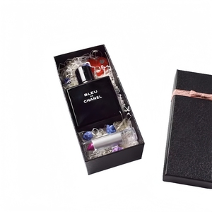 Boîte cadeau en carton kraft à tiroir coulissant personnalisable en stock bracelet en cuir pour lunettes/montres quantité minimale de commande 50 pièces à usage cosmétique - Product Image 1