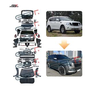 Kit de carrosserie de mise à niveau GBT Factory Patrol Y62 à Y63 modèle 2025 Patrol Platinum, pare-chocs, phares, ailes pour Nissan Patrol 2010-2019 - Product Image 1