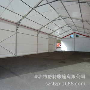 Schutz Industrial Aluminum Alloy Warehouse Tents <b>PVC</b> <b>Tarpaulin</b> Large Storage Shelter For Logistics And Workshop - Product Image 3