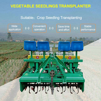 Machine à planter des légumes montée sur tracteur, transplanteur de semis de brocoli, de tomates et d'oignons, en vente