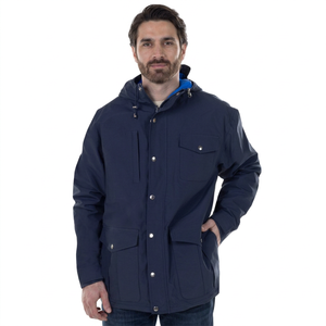 Men's Hooded Winter <b>Parka</b> <b>Jacket</b> - <b>Waterproof</b>, Insulated, Warm Outdoor Coat for Extreme Cold Weather - Product Image 1