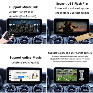 Hệ thống Linux Android Auto Multimedia Apple Carplay màn hình cảm ứng cho Mercedes Benz W176 W212 W246 W204 W205 NTG4.5 NTG5.0 - Product Image 6