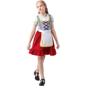 Nuovo Modello di Abbigliamento Coordinato Genitore-Figlio, Abito da Donna per Eventi, <span class=keywords><strong>Costume</strong></span> da Oktoberfest, Vestito da Cameriera per Bar - Product Image 2