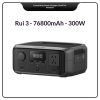 Station d'alimentation portable EF ECOFLOW RIVER 3 avec fonction UPS 245Wh 300W 76800mAh, alimentation de secours pour le camping en plein air